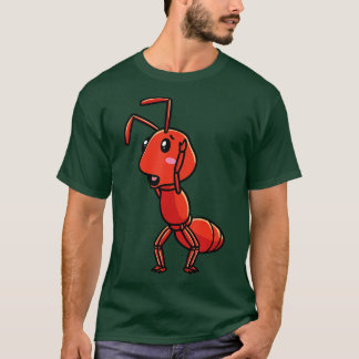 Fire Ant Red Ant Emoticon Boys Girls Kids Entomolo T Shirt