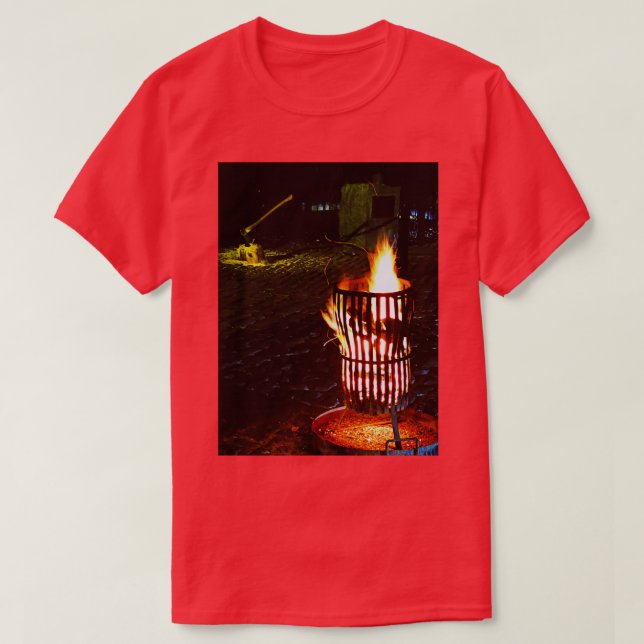 Fire Ax Classic TShirt T Shirt (Design framsida)