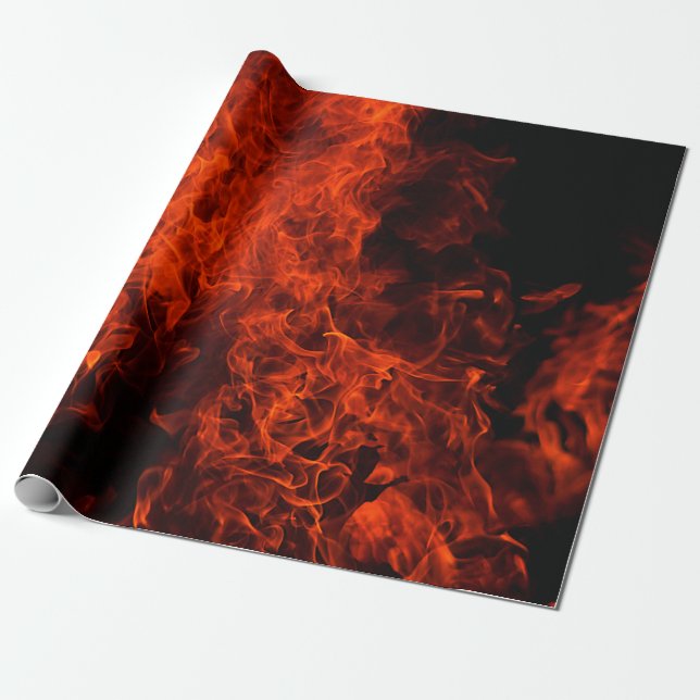Fire background flame black hot presentpapper (Utrullad)