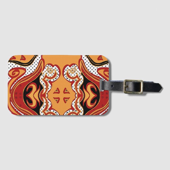 Fire Bagagebricka (Framsida horisontal)