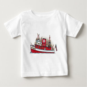 Fire Boat Baby T-Shirt