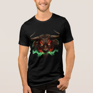 Fire Breathing Bull T Shirt