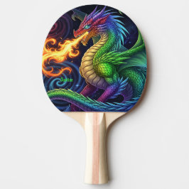 Fire Breathing Dragon Personalized Pingisracket