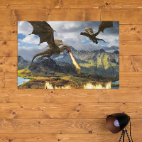 Fire Breathing Dragon Wyvern