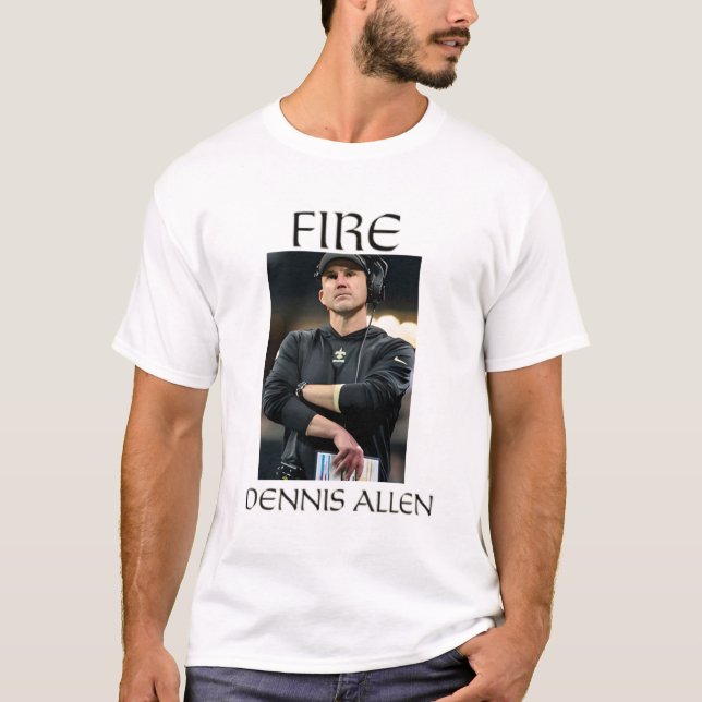 Fire Dennis Allen T-Shirt (Framsida)