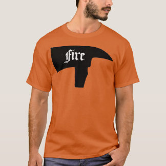 Fire Department Ax Fire Classic TShirt T Shirt