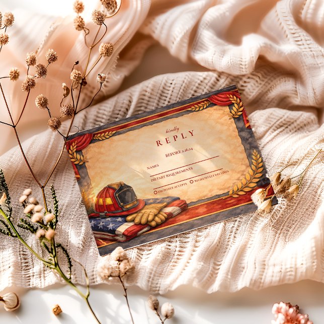 Fire Department Graduation OSA Kort (Skapare uppladdad)