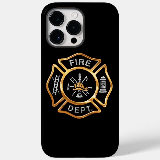 Fire Department Guld Badge (Baksida)