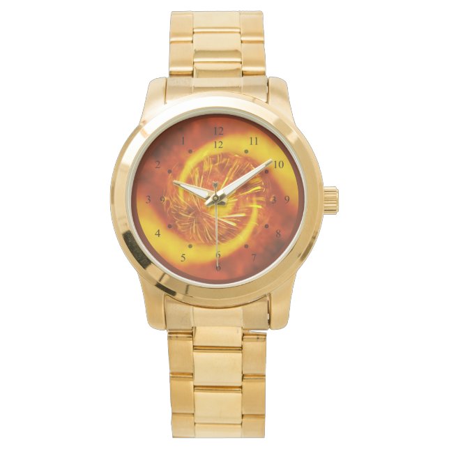 Fire Diamant V2~Time Maskin Watch~Unik design~ Armbandsur (Framsida)