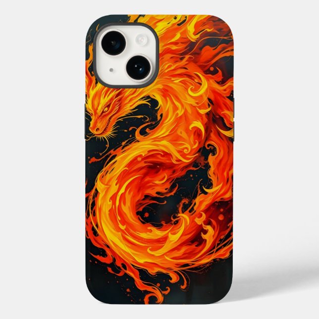 Fire dragon case (Baksida)