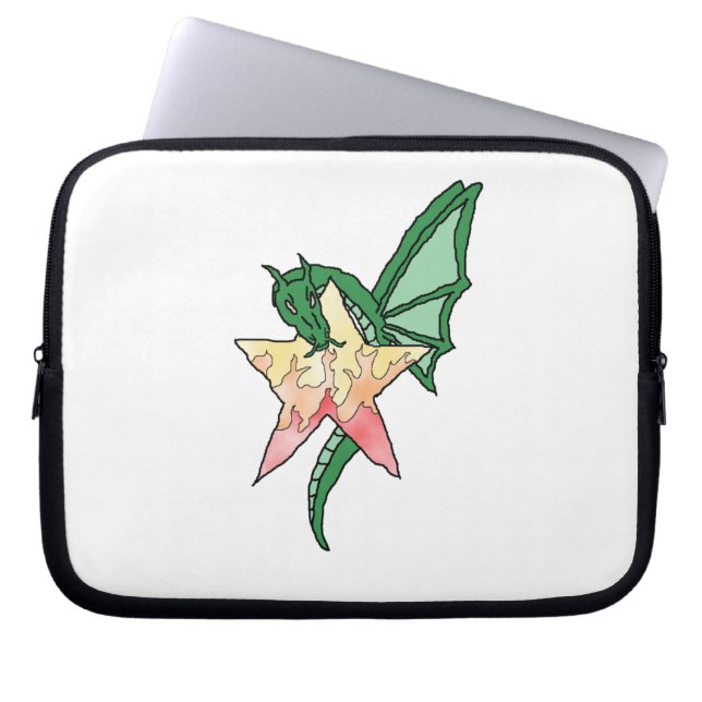 FIre Dragon Laptop Sleeve (Framsidan)
