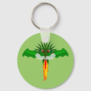 Fire Dragon-Nyckelring Nyckelring