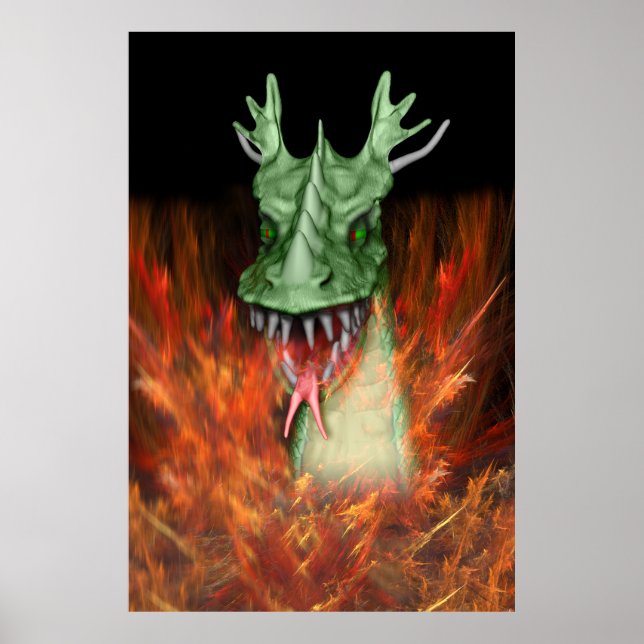 Fire Dragon Poster (Framsidan)
