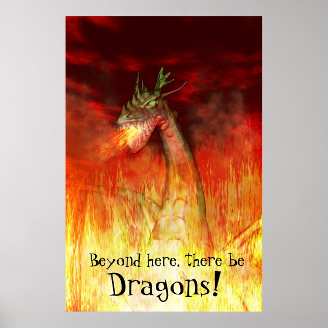 Fire Dragon Poster (Framsidan)