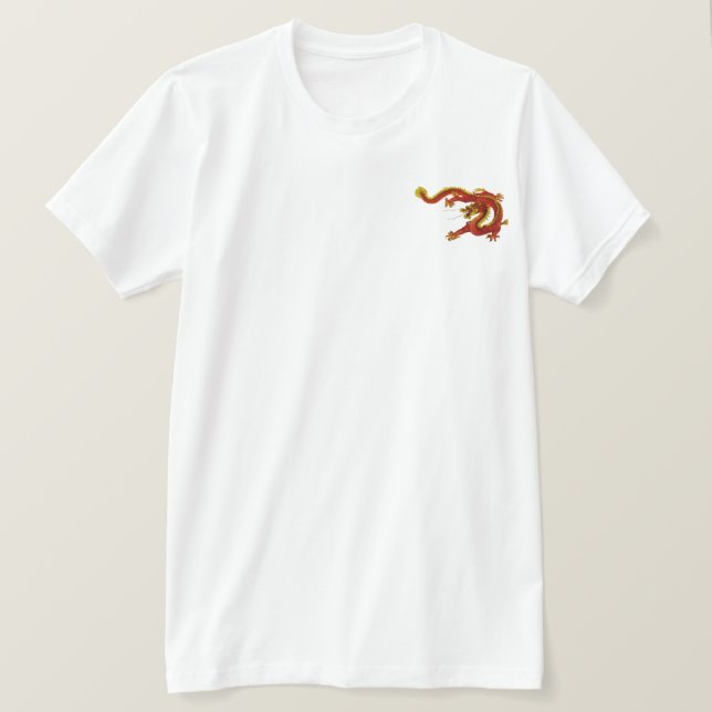 Fire Dragon T-Shirt (Design framsida)