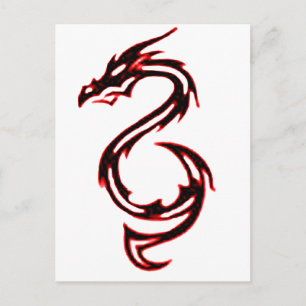 Fire Dragon Vykort