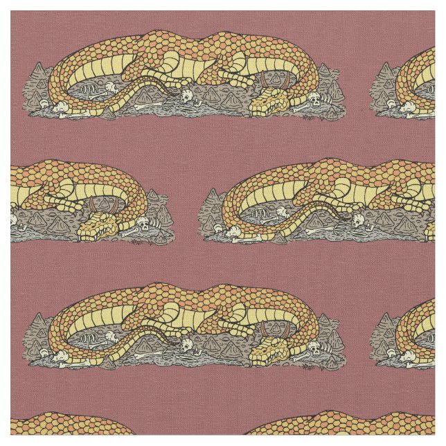 Fire Drake i vila Tyg (Närbild)