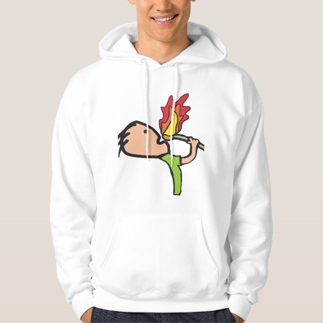 Fire Eating Hoodie (Framsida)