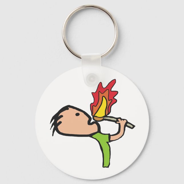 Fire Eating Nyckelring (Framsida)