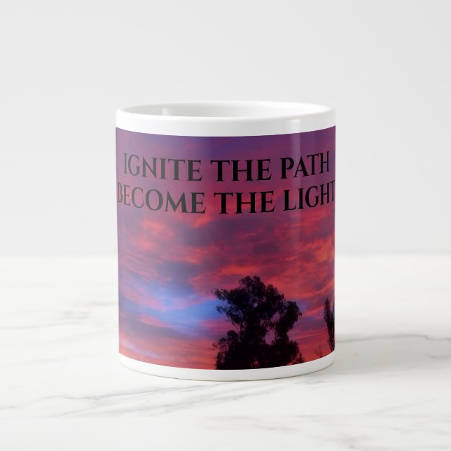  Fire Element Mug - Ignite the Path Jumbo Mugg (Framsidan)