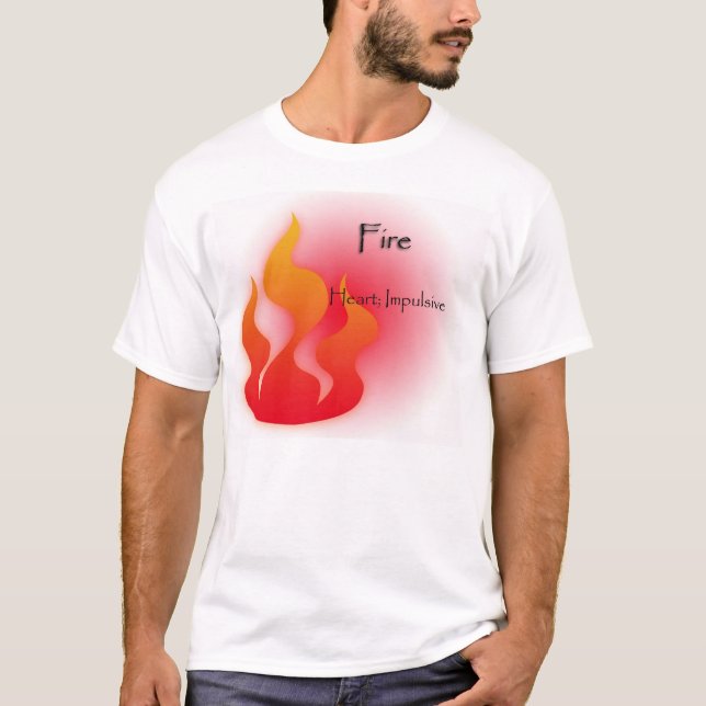 fire_element t-shirt (Framsida)