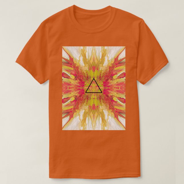 Fire Elemental Classic TShirt T Shirt (Design framsida)