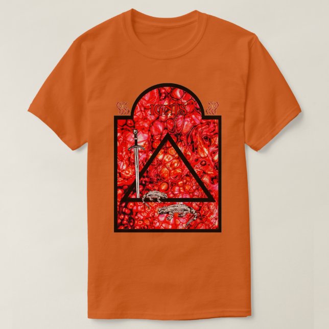 Fire Elemental T Shirt (Design framsida)