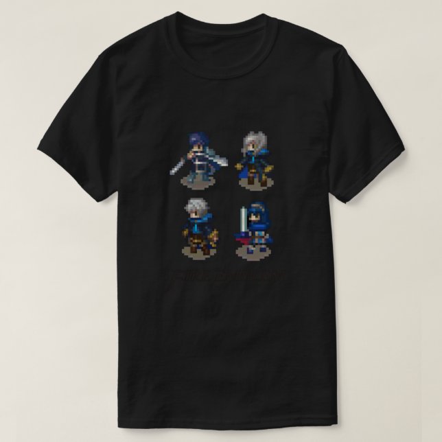 Fire Emblem Awakening Sprites Classic T Shirt (Design framsida)