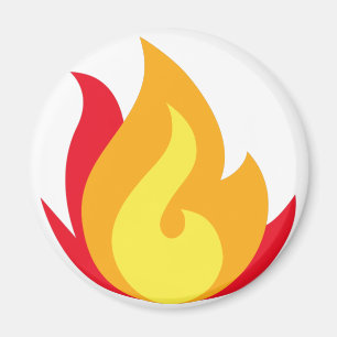 Fire Emoji Magnet