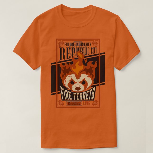 Fire Ferrets Vintage Boxing Essential TShirt T Shirt (Design framsida)