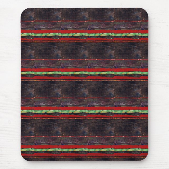 "Fire Fight"-kompakt bild Abstract Design Mousepad Musmatta (Framsidan)