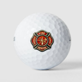 Fire Fighter Maltese Kor Wilson 500 Golf Boll