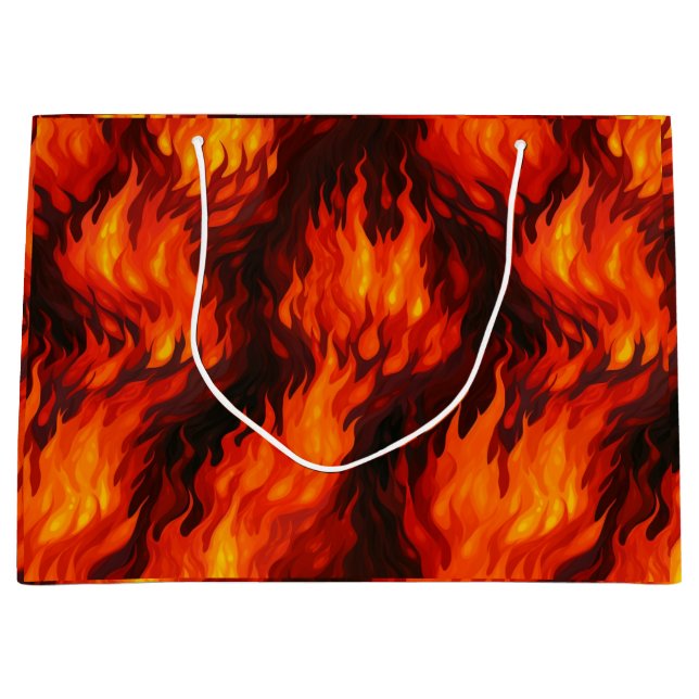 Fire Flame Gift-säck (Framsidan)