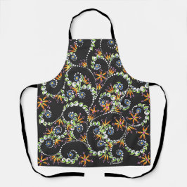 Fire Flower Apron