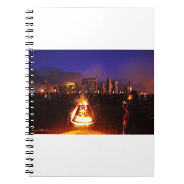 Fire Garden Anteckningsbok (Framsidan)