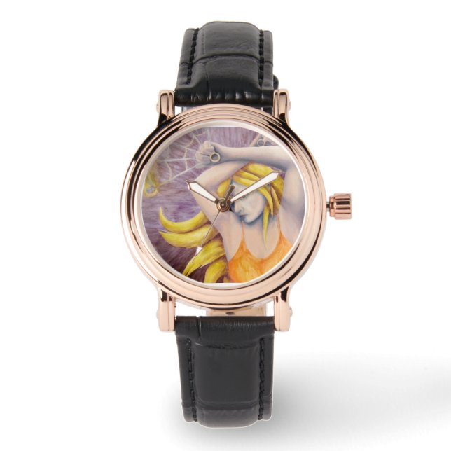 Fire Goddess Dancing Watch Watch Armbandsur (Framsida)