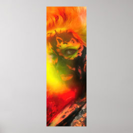 Fire Goddess PELE Poster