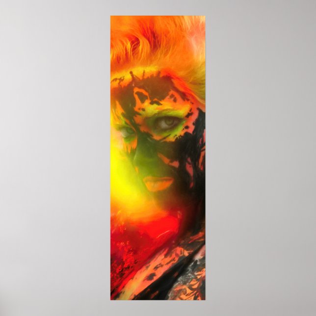 Fire Goddess PELE Poster (Framsidan)