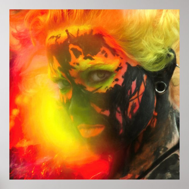 Fire Goddess PELE Poster (Framsidan)