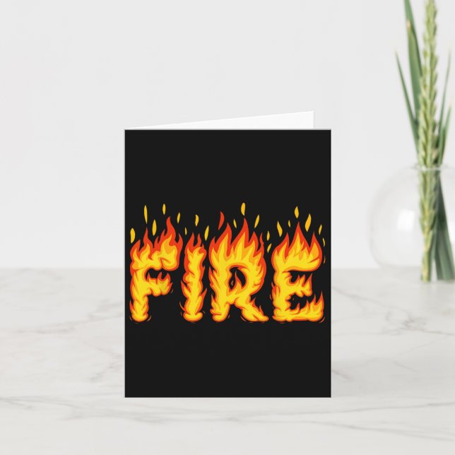 Fire Halloween matchande Par Fire och Ic Kort (Framsida)