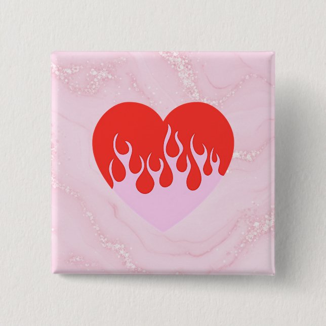 Fire Heart Knapp (Framsida)