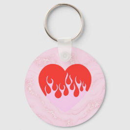 Fire Heart Nyckelring