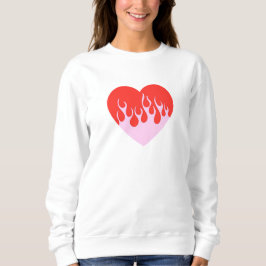 Fire Heart T Shirt