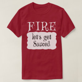 FIRE Hett Packet Halloween Taco Costume T Shirt