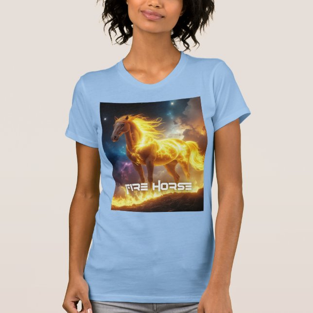 FIRE HORSE - 2026 - CHINESE ZODIACS T SHIRT (Framsida)