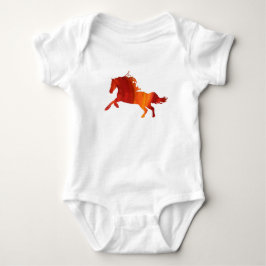 Fire Horse Baby Bodydress T Shirt