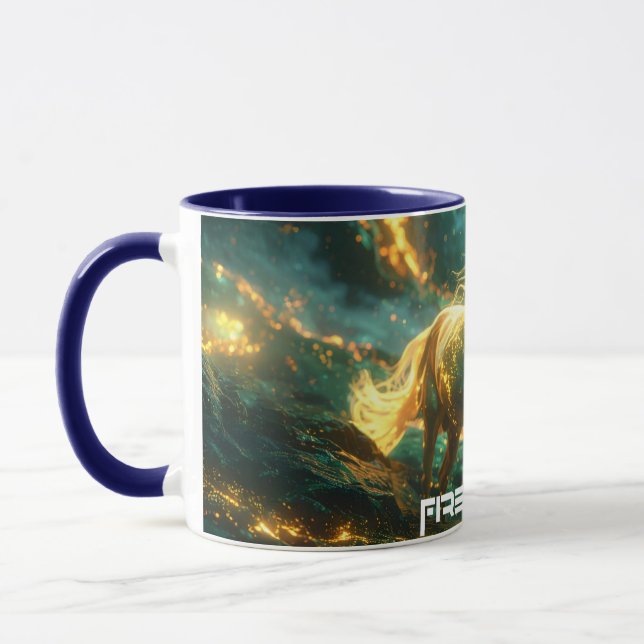 FIRE HORSE - CHINESE ZODIAC -  MUGG (Vänster)