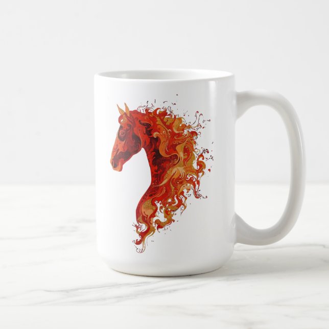 Fire Horse Kaffemugg (Höger)