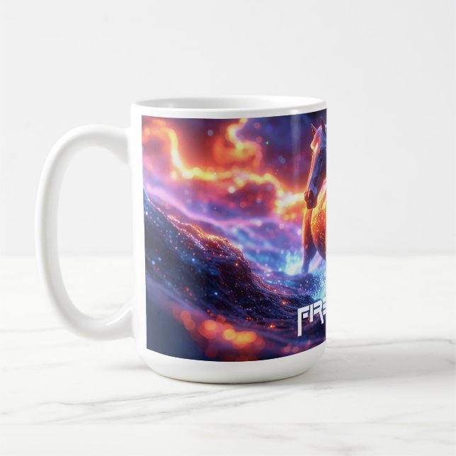 FIRE HORSE - SHENG XIAO -  KAFFEMUGG (Vänster)