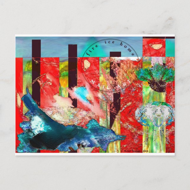 Fire Ice Home Vykort (Framsida)
